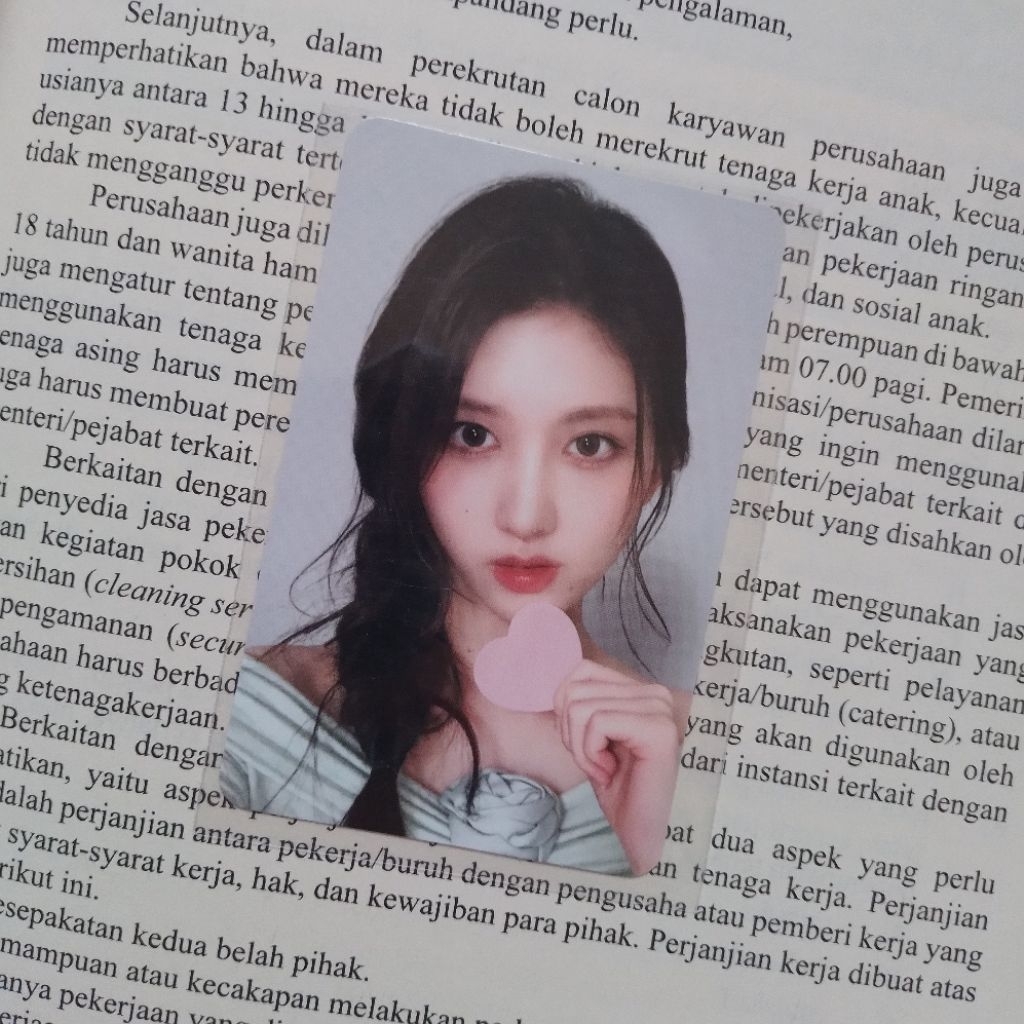 OFFICIAL PHOTOCARD PC KPOP GAEUL IVE