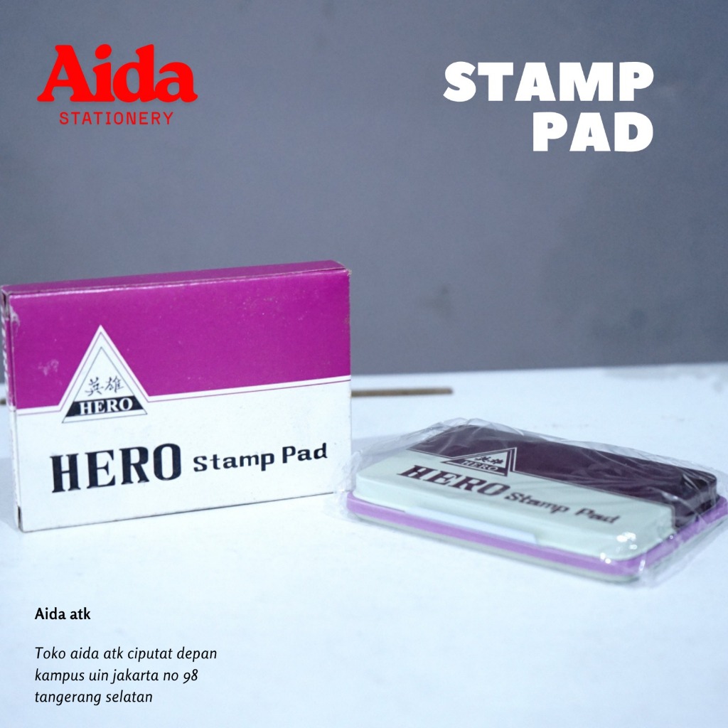 STAMP PAD MERK HERO