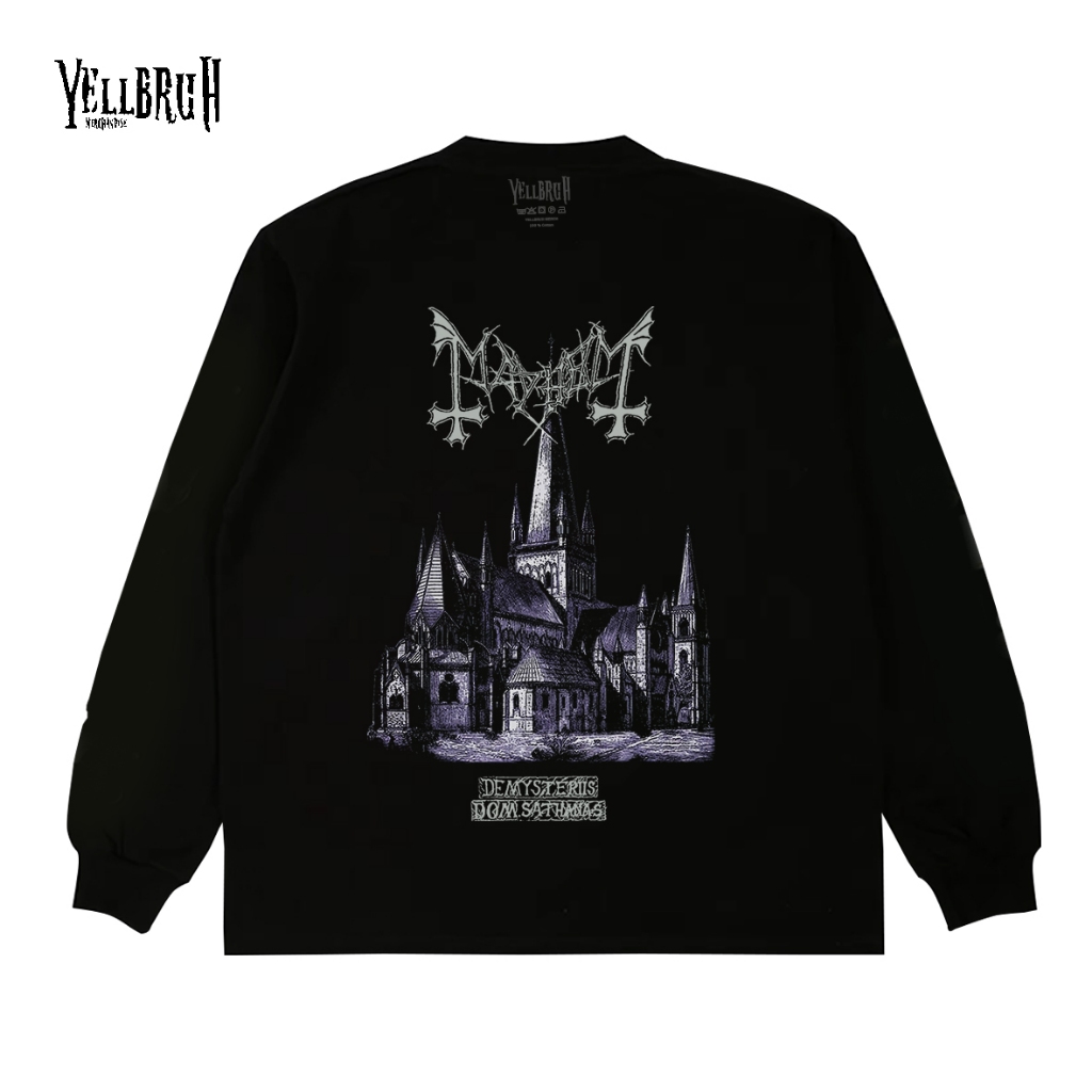 Kaos Band Mayhem De Mysteriis Lengan Panjang LS1B