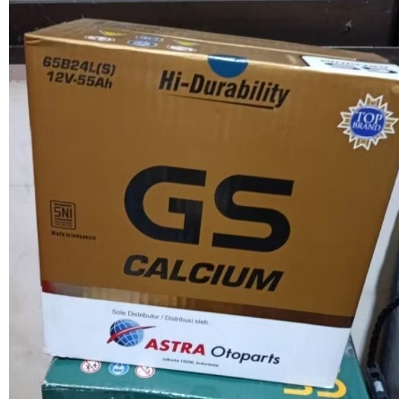 GS Astra Otoparts Calcium 65b24ls NS60LS 55Ah