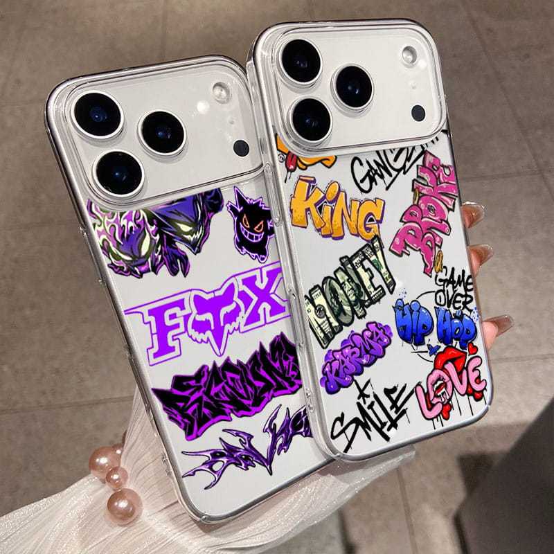 (OP7) Softcase Magsafe Glossy Clear Case Motif Racing 1 For Oppo A6X A6 PRO A3X A5X A60 A3 A5 PRO RE