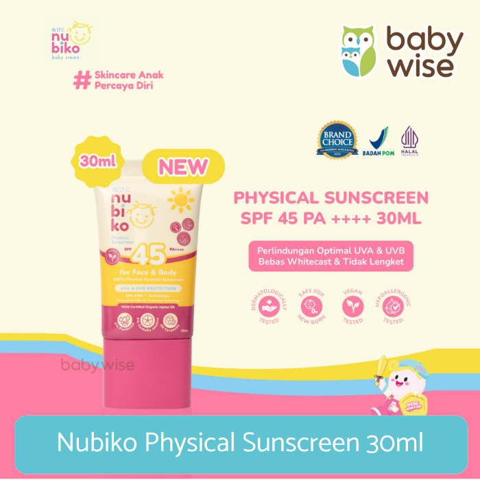 Nubiko Physical Sunscreen - Sunscreen Anak