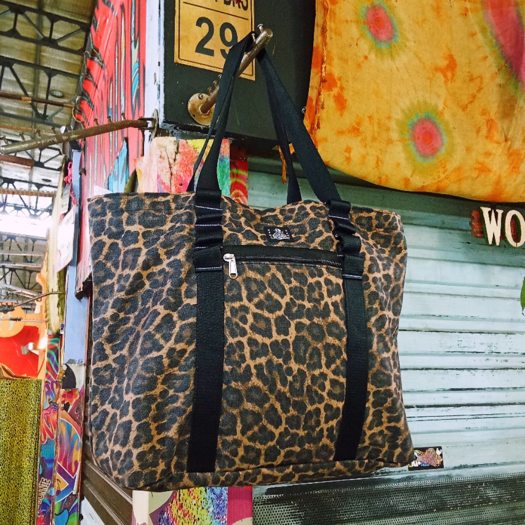 Tote Bag Pattern Leopard