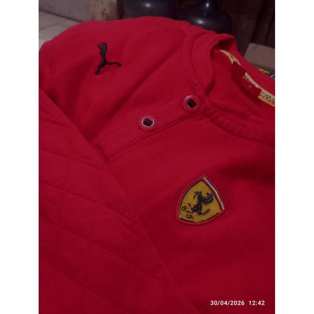 sweater puma x ferrari preloved_original_XL