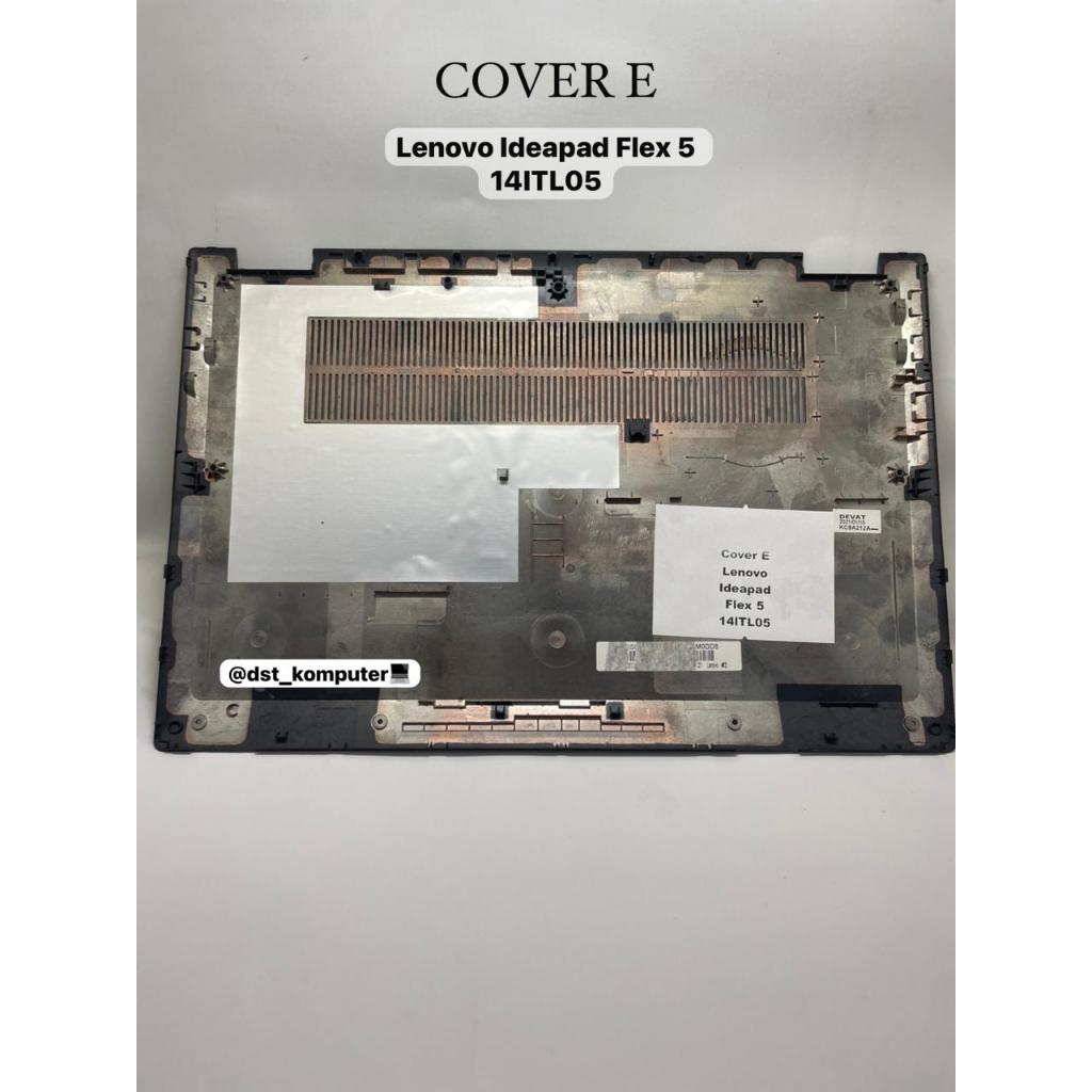 01. Cover E / Casing Bawah Laptop Lenovo Ideapad Flex 5 14ITL05 (Second/Bekas)