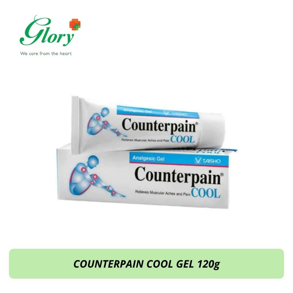 Counterpain Cool Gel 120g - Peredah Nyeri Otot dan Sendi