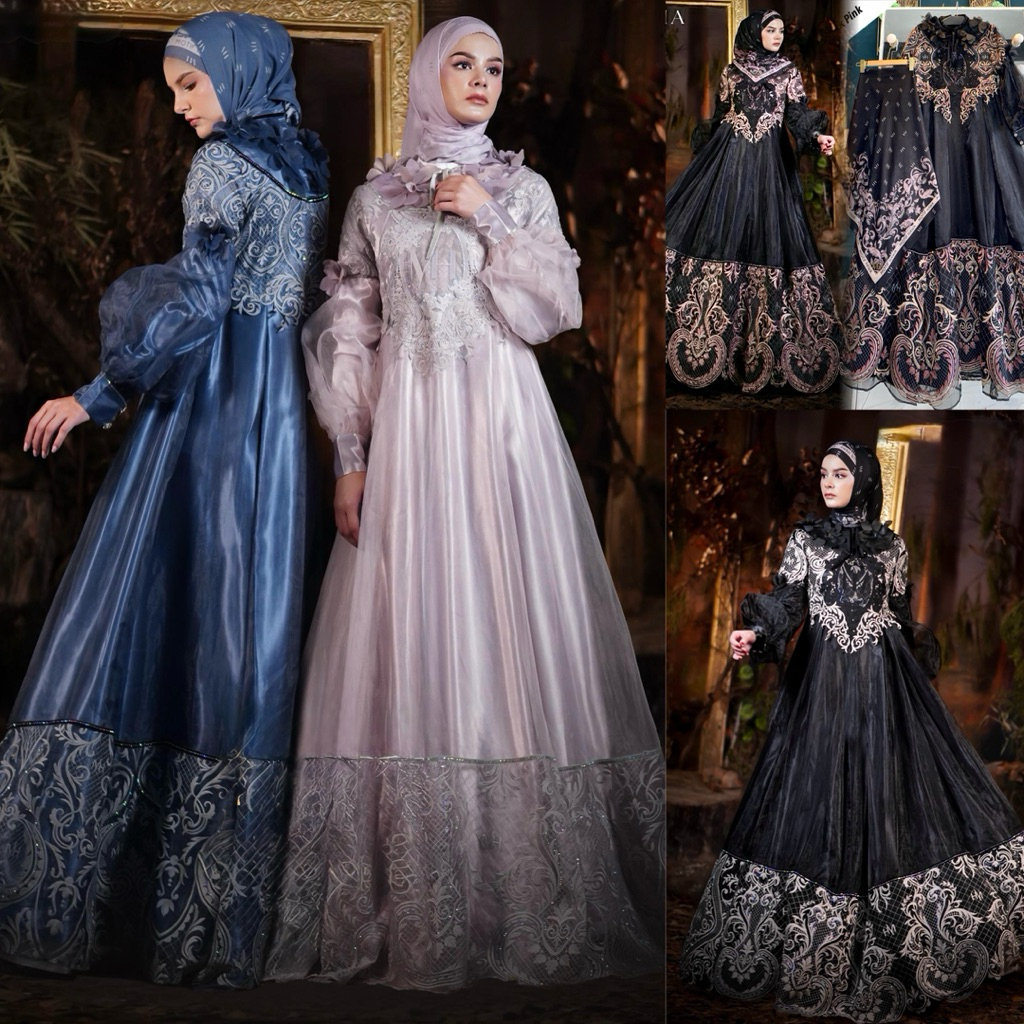 MOTIF HAWA GAMIS DRESS MALAIKHA 7634 ORI BY MOTIF HAWA