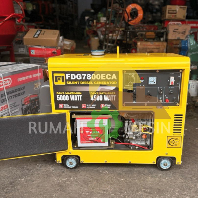 Genset Silent Solar Firman 5000 Watt Genset Silent Firman FDG 7800 ECA