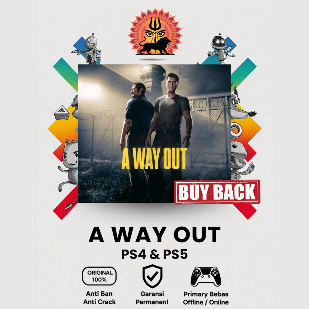 A Way Out - PS4 -PS5 - Play Station Game