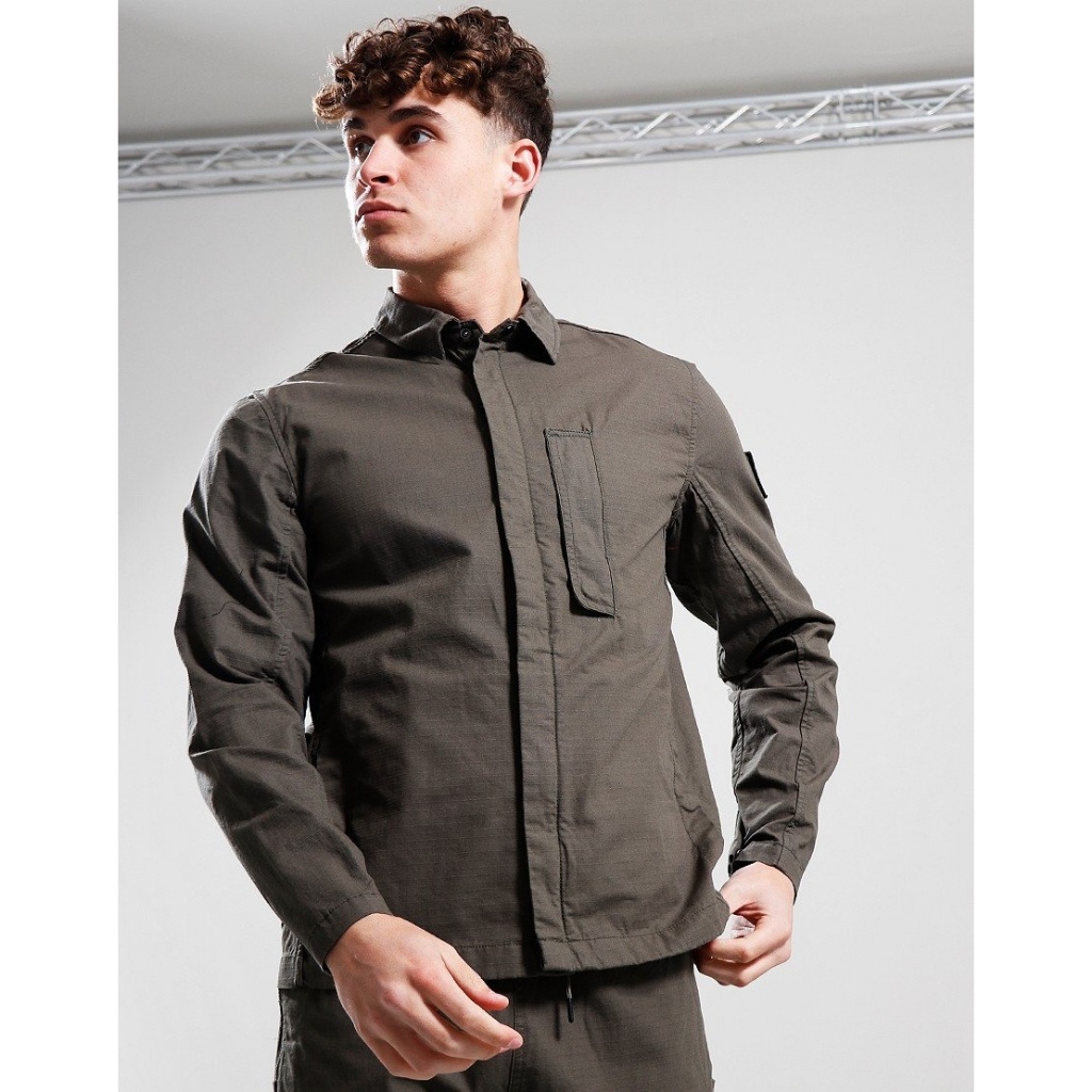 Weekend Offender Porter Overshirt (Castle Green) Original