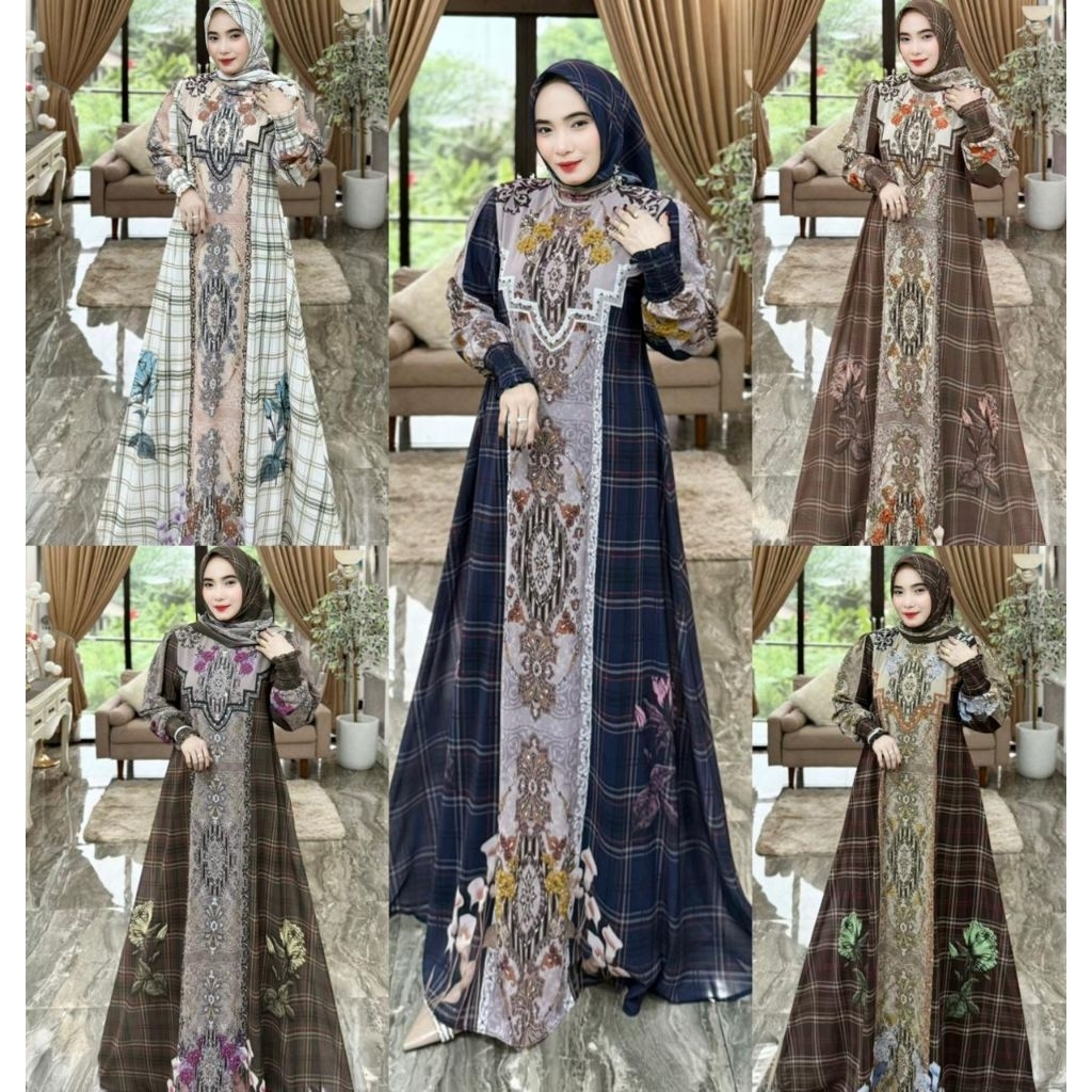 Mufidah Series By Mariani Fashion /GAMIS SET HIJAB