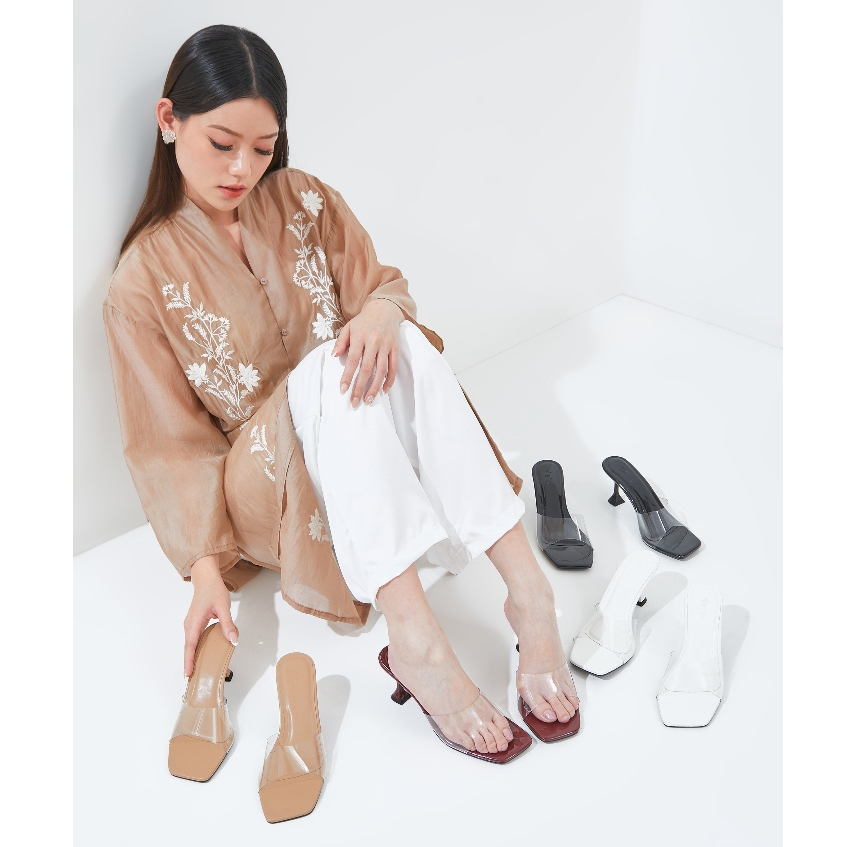 Vimemo Valerie Heels - Heels 7cm | Heels Glossy Minimalist