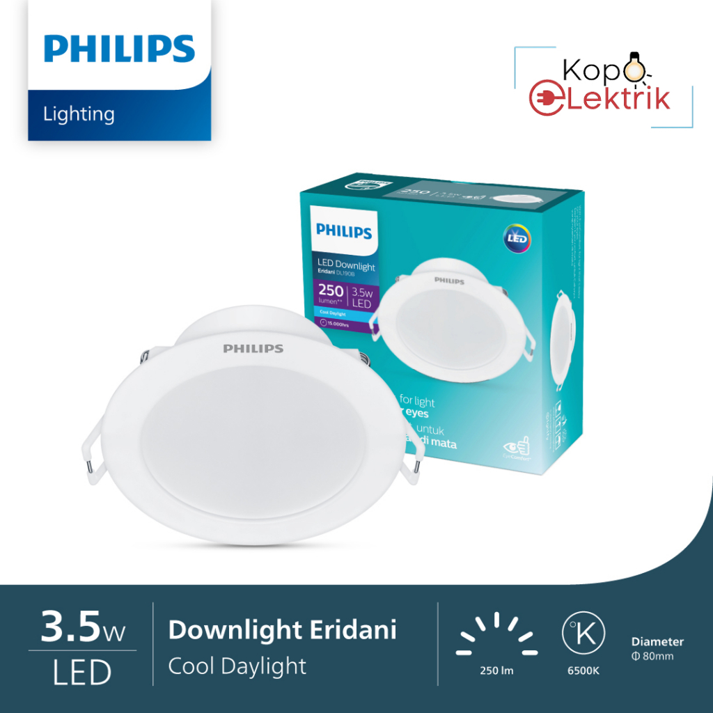 ERIDANI 3.5w Downlight Philips 3.5 watt DL190B