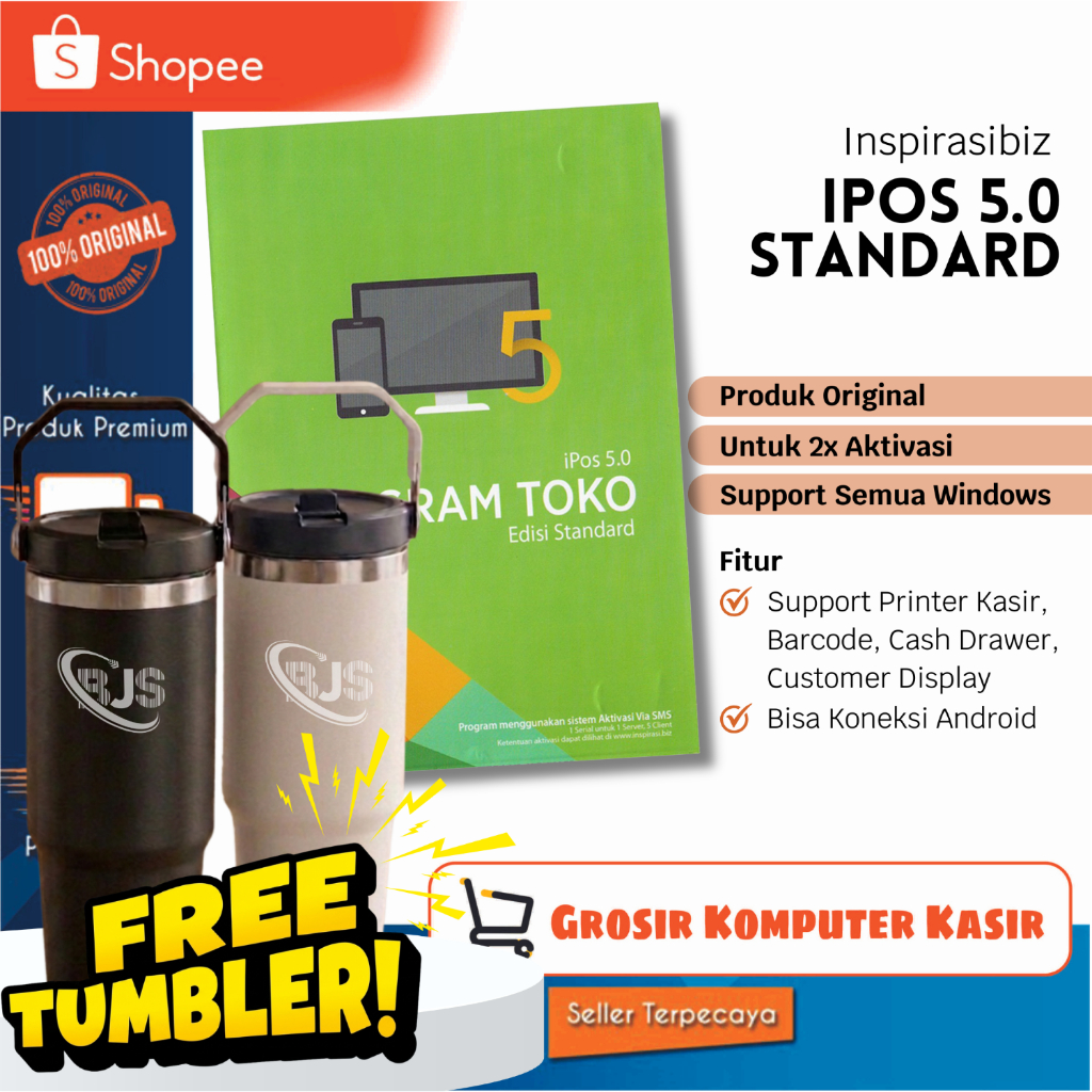 Program Kasir Toko IPOS 5 Standart | Program Kasir IPOS 5 | Program Kasir Toko Sembako | Program Tok