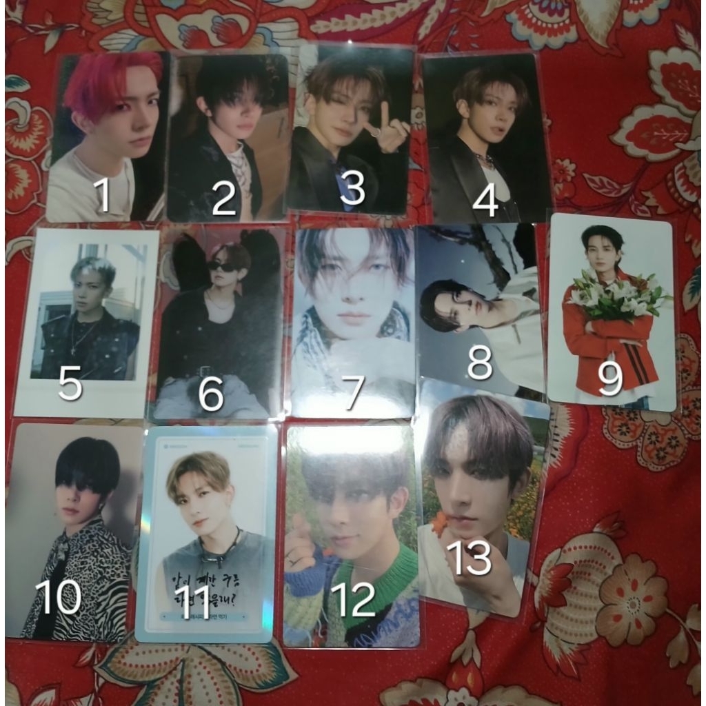 photocard HEESUNG ENHYPEN official