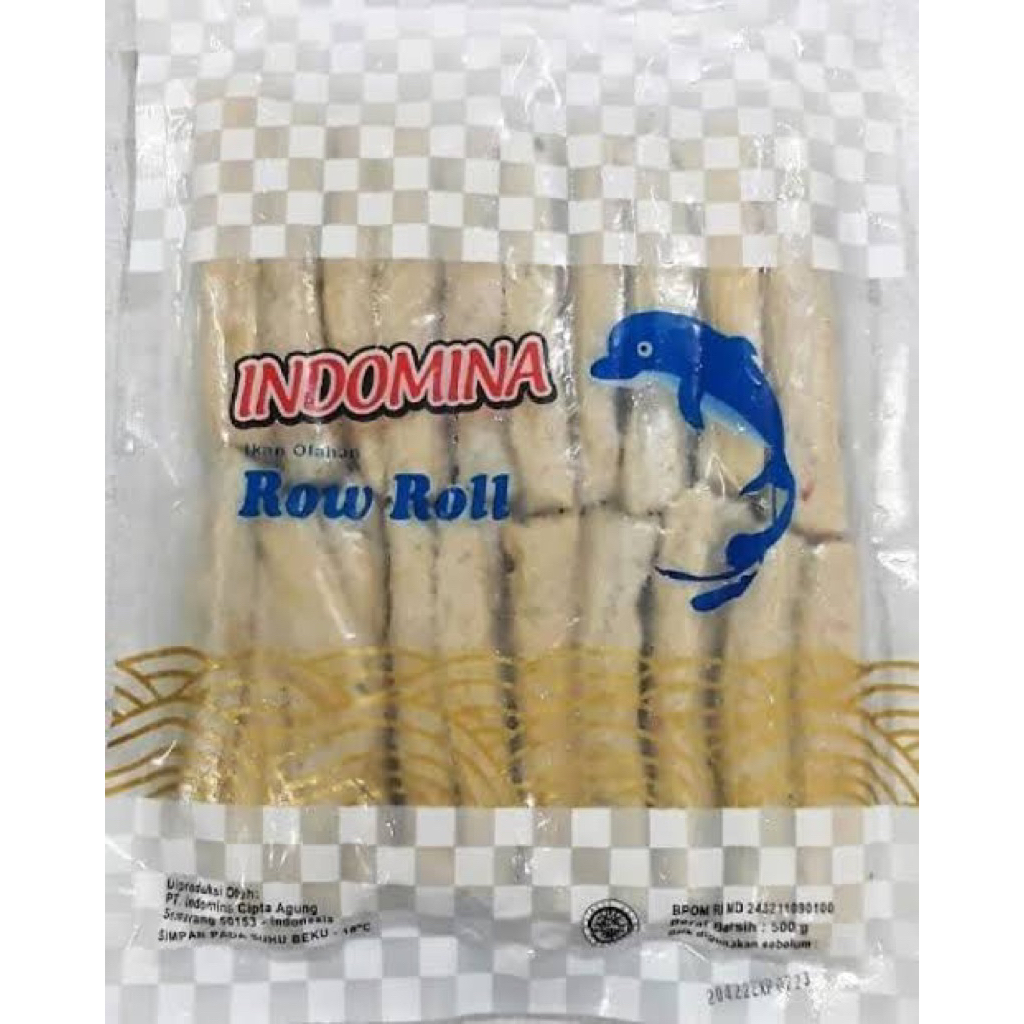 Indomina row roll / fish roll frozen