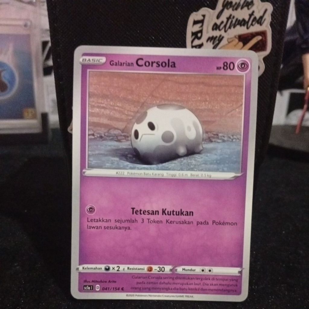 Galarian Corsola sc1a [D] 041/154 C