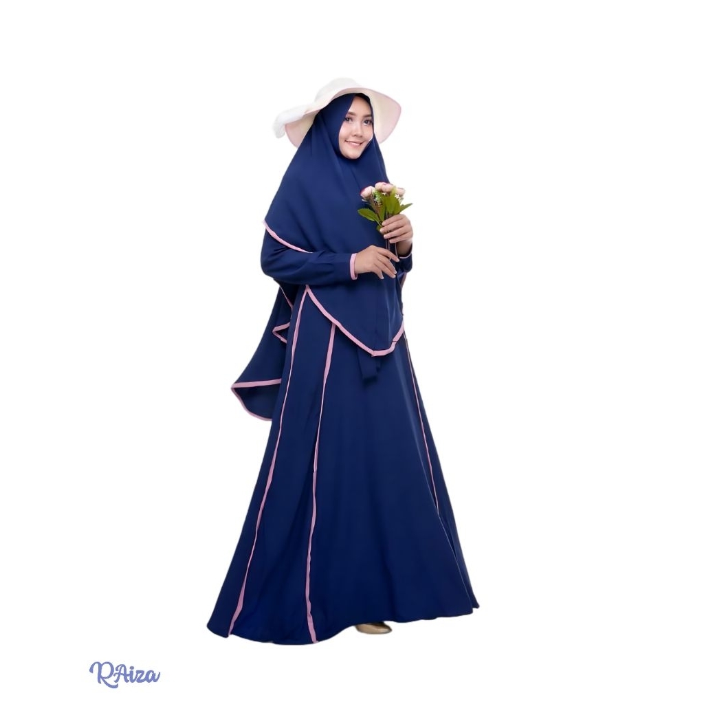 Setelan gamis Jilbab syari syahara