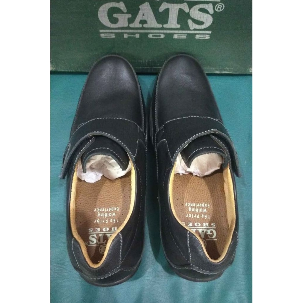 CUCI GUDANG sepatu kulit merk GATS Original size 39.41