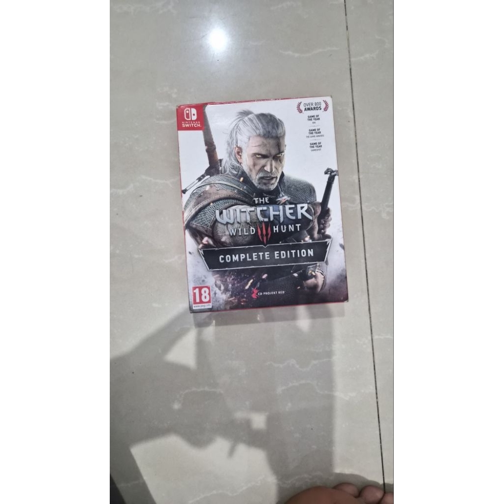 the witcher 3 catridge (switch)