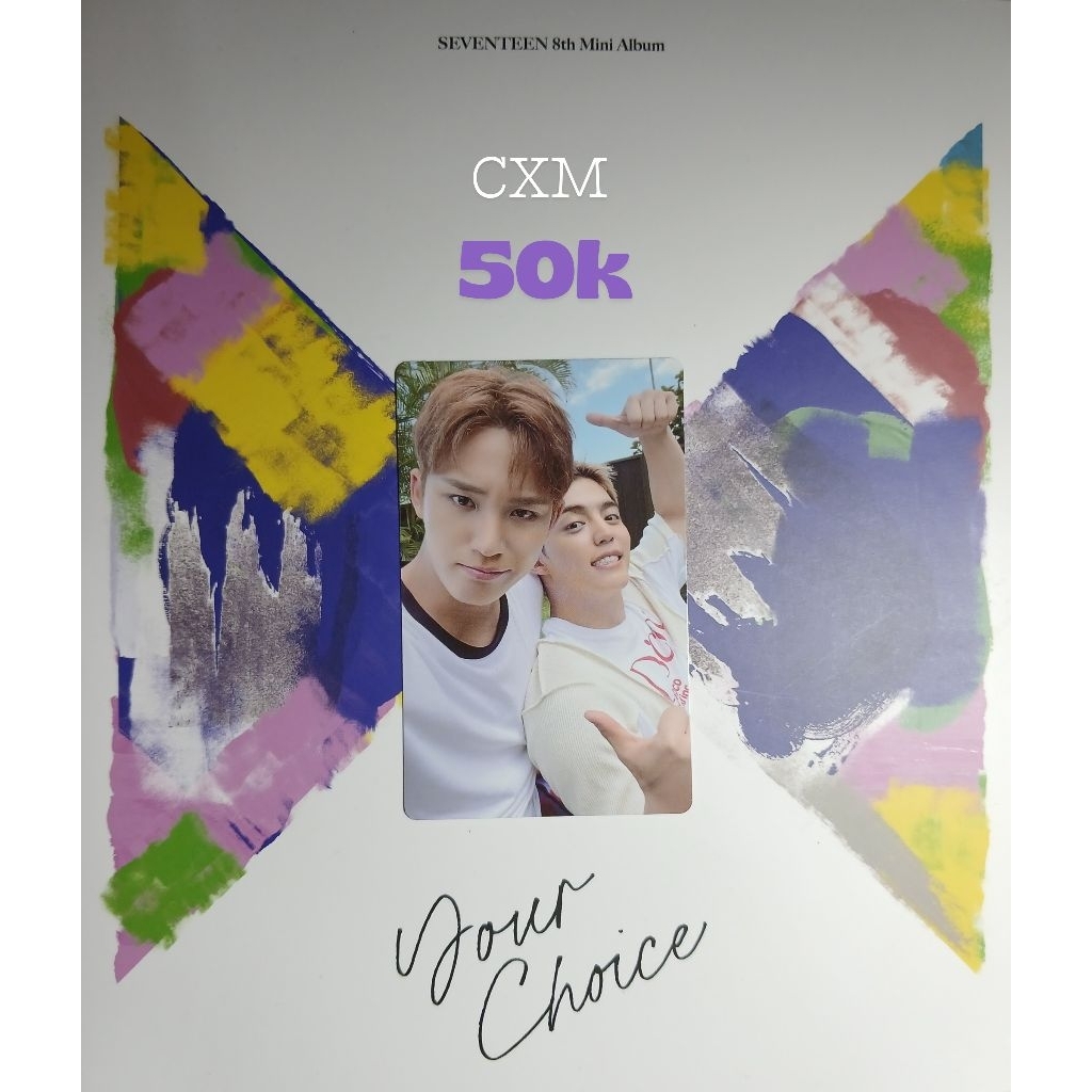 PHOTOCARD SEVENTEEN OFC CXM BUDDY VER