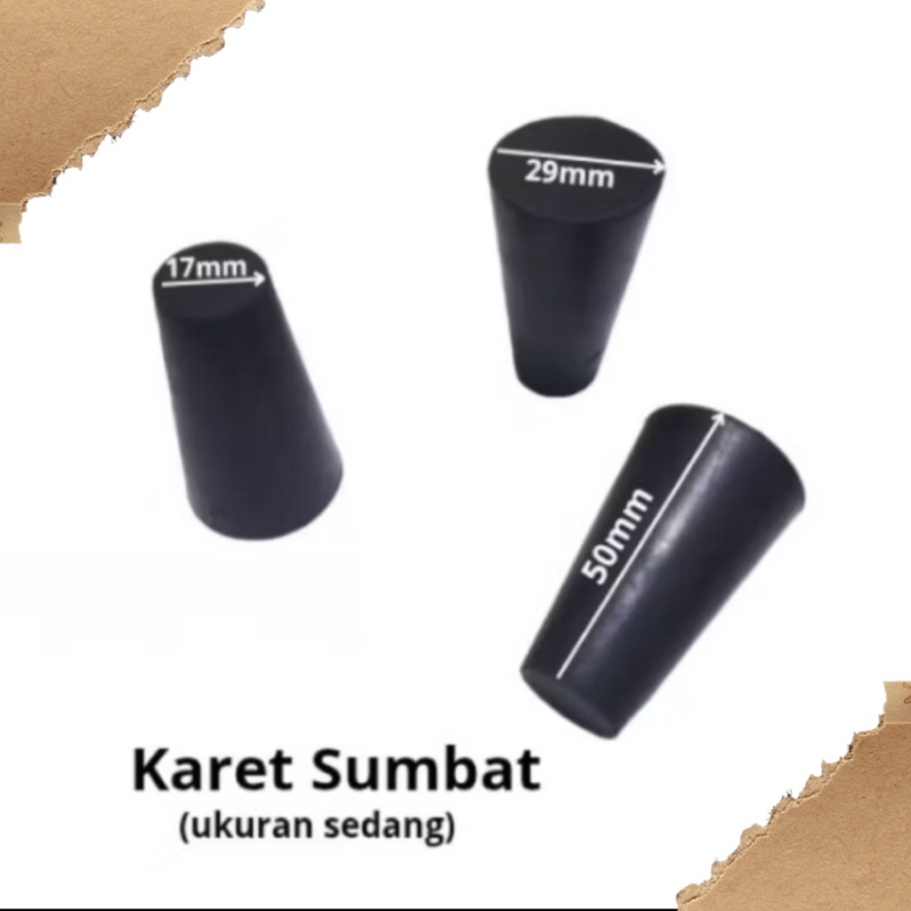 KARET SUMBAT SEDANG / TUTUP BAK MANDI SEDANG