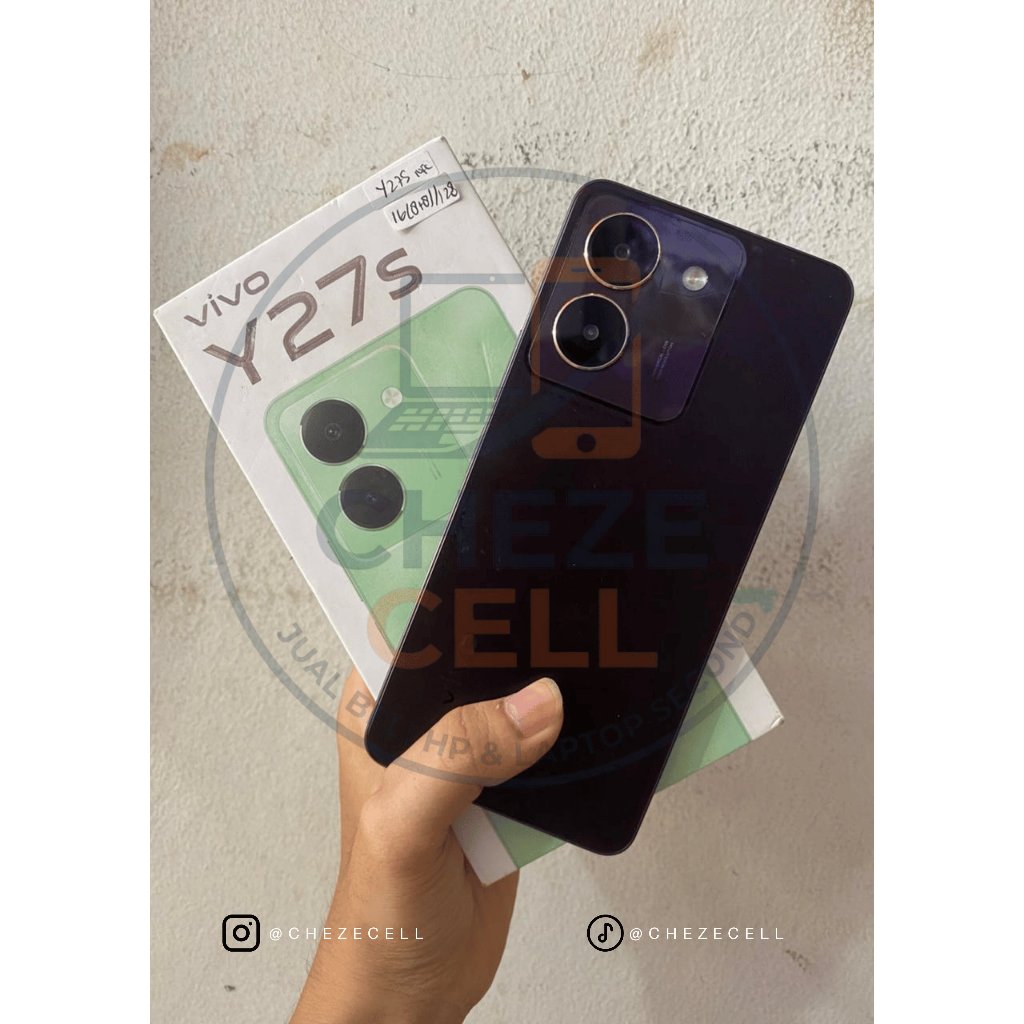 Second Smartphone Vivo Y27s Garansi 1 Bulan