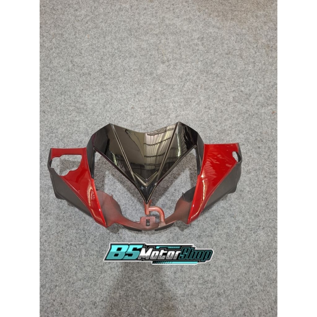 Batok totok depan supra x 125 batman. Batok lampu depan supra x 125 batman warna merah