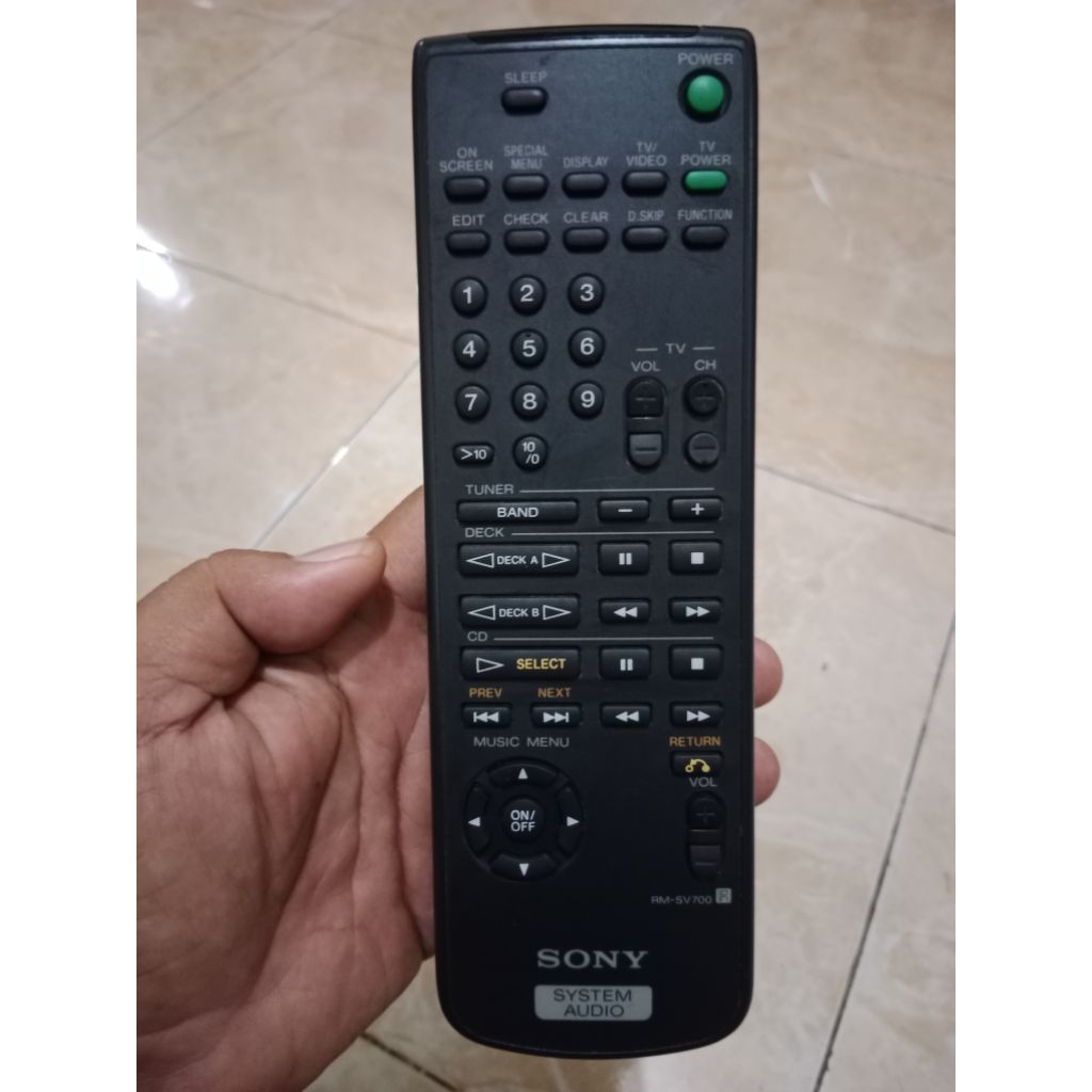 remot tape compo SONY RM-SV700 original