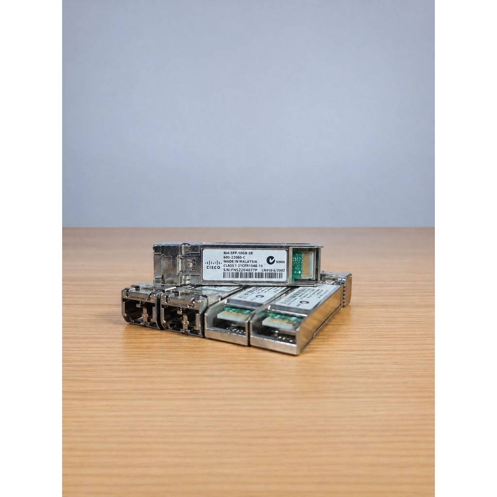 Cisco MA-SFP-10GB-SR SFP+ 10G SR 850nm LC 10Gbps MMF Original Cisco Meraki Second Bergaransi