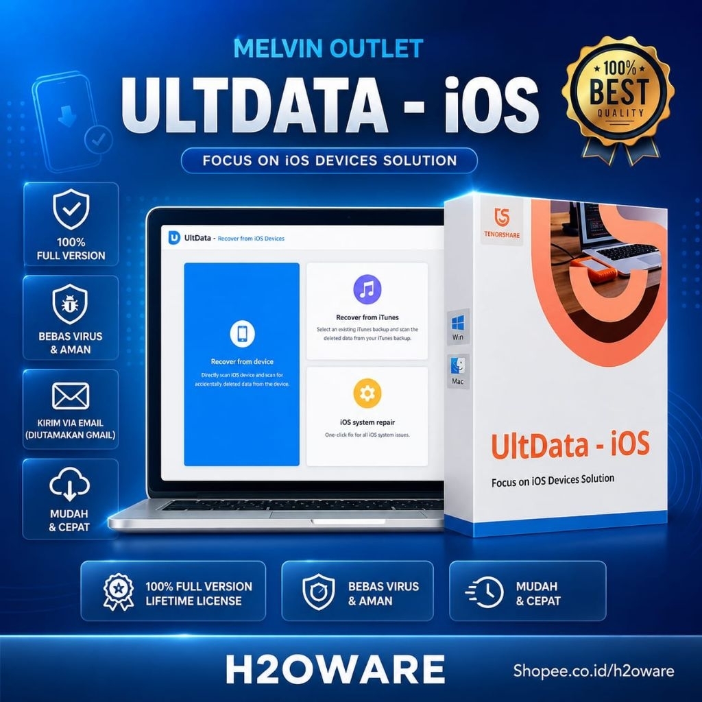 TENORSHARE ULT DATA IOS - Windows|Android|IOS|Iphone|Backup|Repair|Whatsapp|Transfer