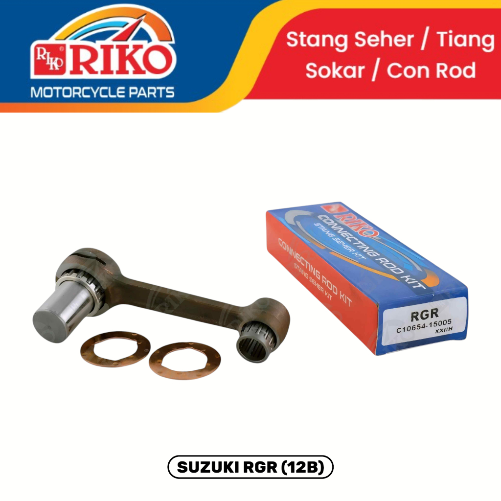STANG SEHER TIANG SOKAR CON ROD SUZUKI RGR 12B RIKO KUALITAS SUPER