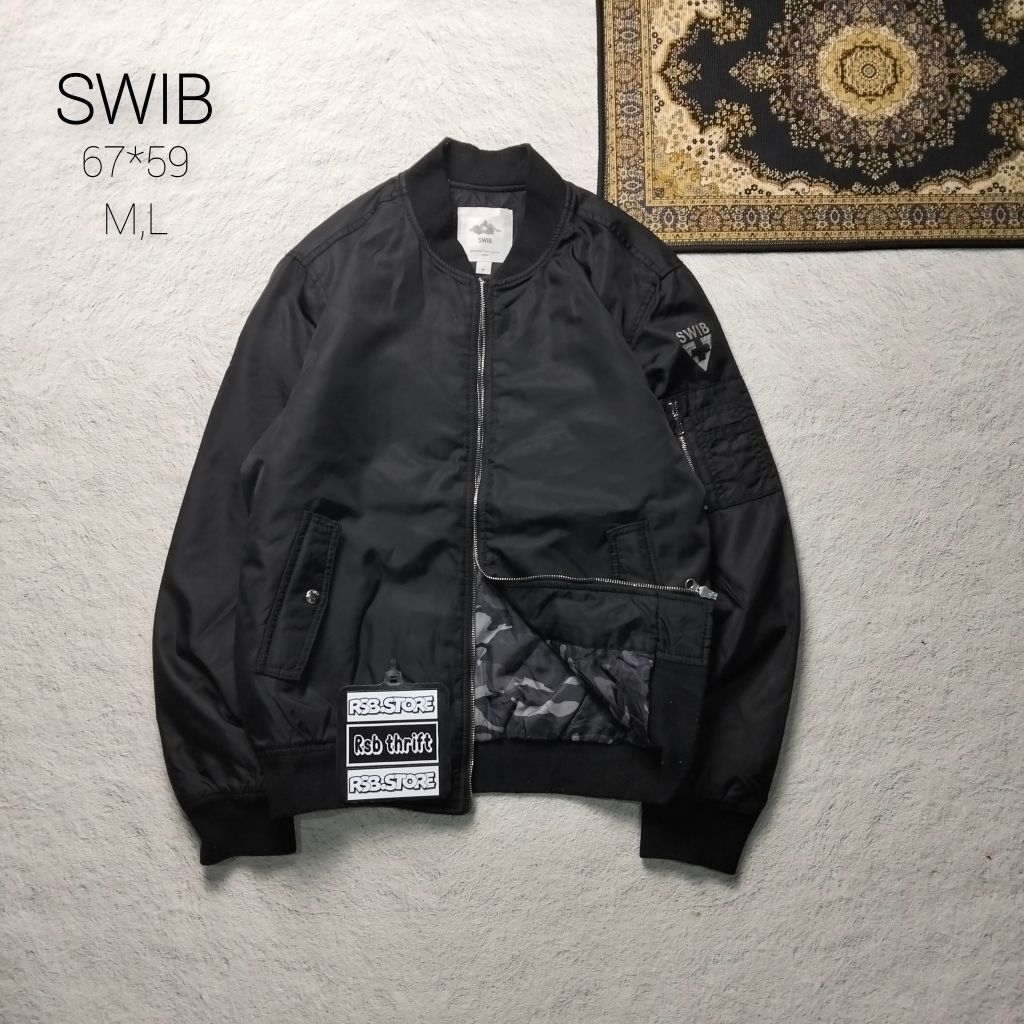Jacket bomber SWIB original 100% size M