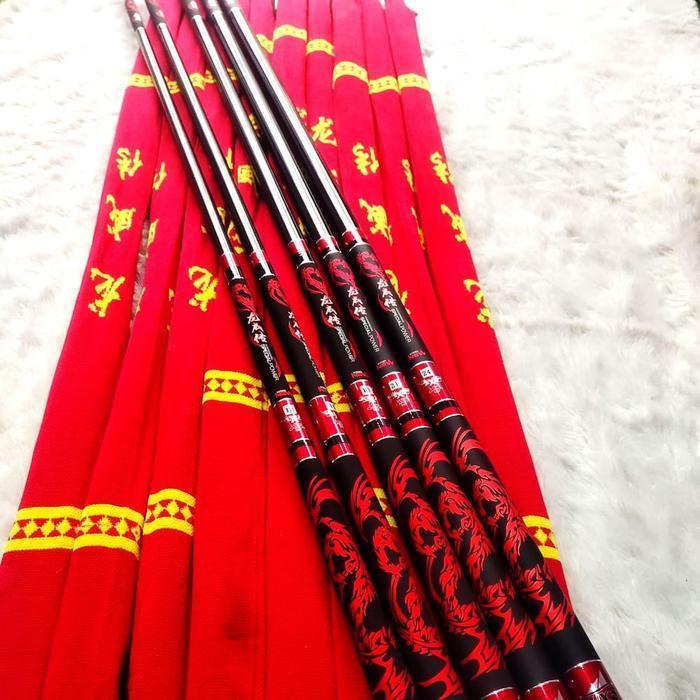 Tegek Import Juxing Special Power Black Carbon 7h 19t Packing Pipa pvc Bonus Ujung Solid