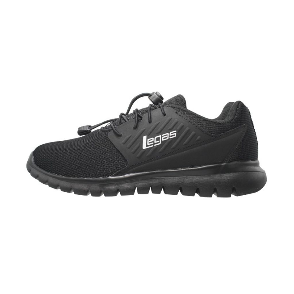 Sepatu League Legas Freedom LA U Hitam Running Shoes Pria Wanita Original