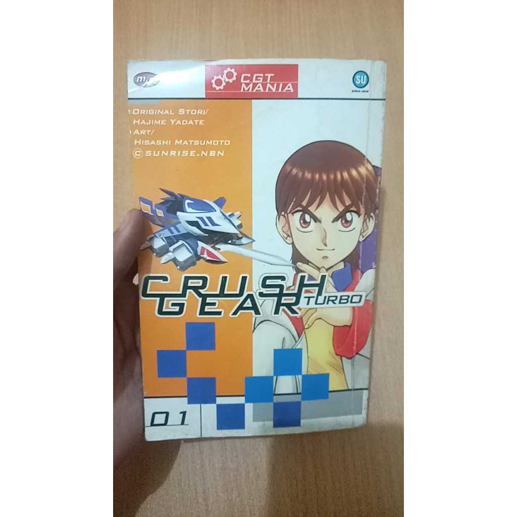 Komik CGT Crush Gear Turbo 1 by Hajime Yadate - Manga Jepang CGT Mania Cabutan