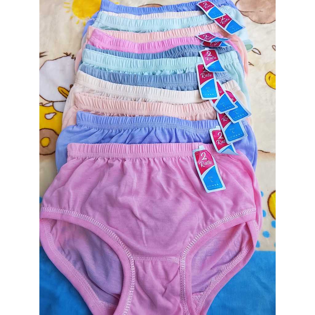 6/12 PCS CD JUMBO CD BUMIL BAHAN KATUN ADEM MELAR ELASTIS BELI GROSIRAN LEBIH MURAH