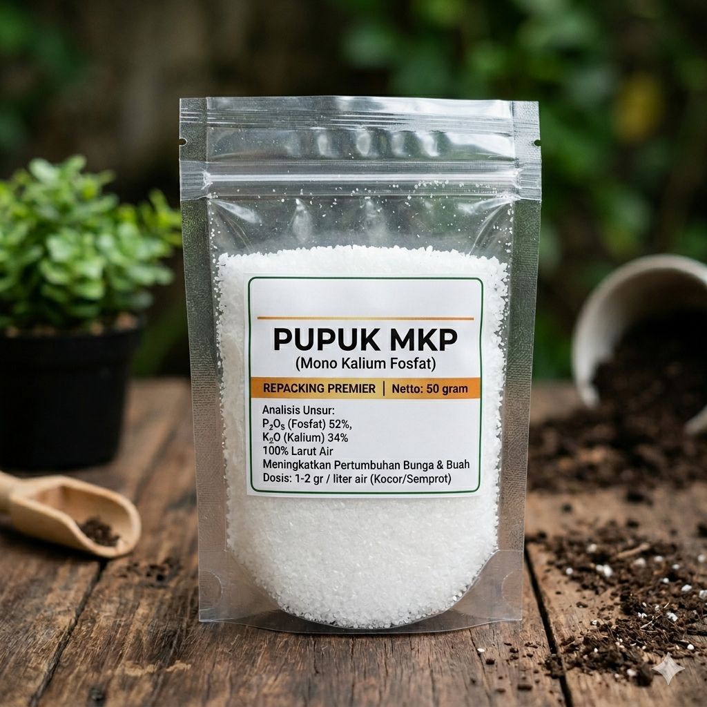 PUPUK MKP repacking 50 gram - Boster Buah