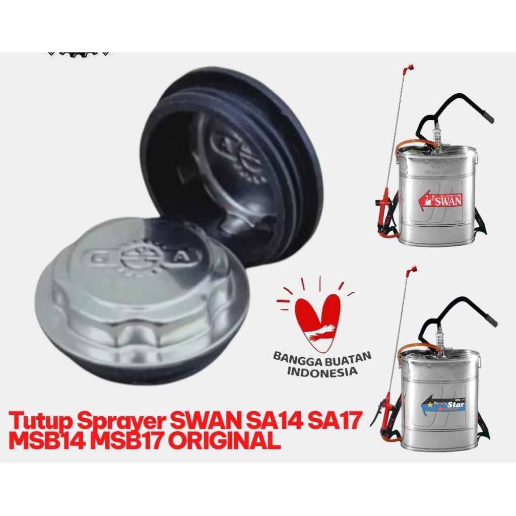 tutup sprayer manual swan. sa 14 sa 16 17 liter