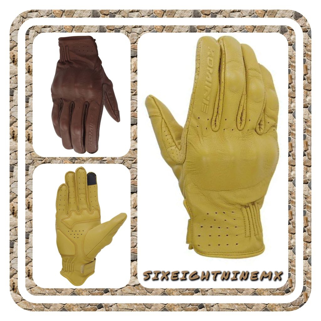 sarung tangan kulit komine ridding glove leather komine touring sarung tangan kulit komine leather g