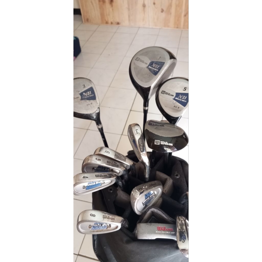 Stick Golf WILSON original paket set pemula