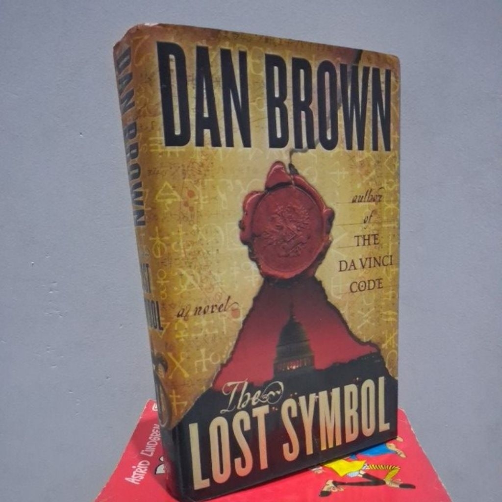 NOVEL LOST SYMBOL. DAN BROWN. B INGGRIS. HARDCOVER