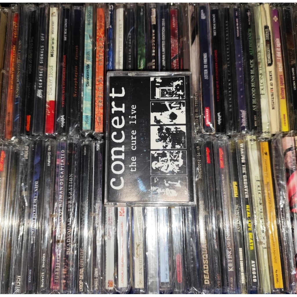 Kaset The Cure - Concert : The Cure Live