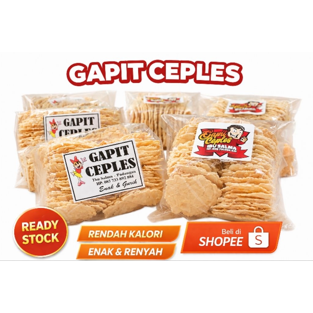 Gapit Ceples Ketan Gurih Renyah | Snack Tradisional