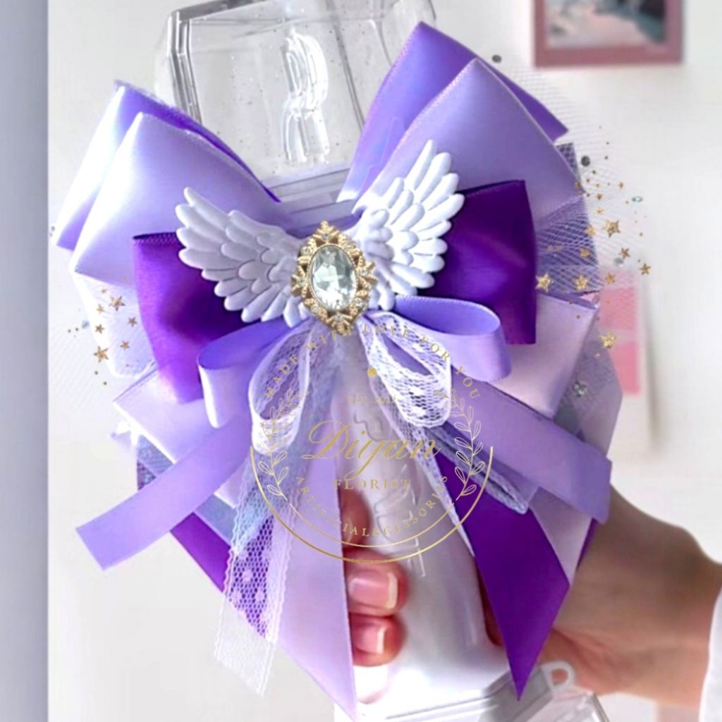 lightstick BTS // ribbon lightstick // lightstick bow bts