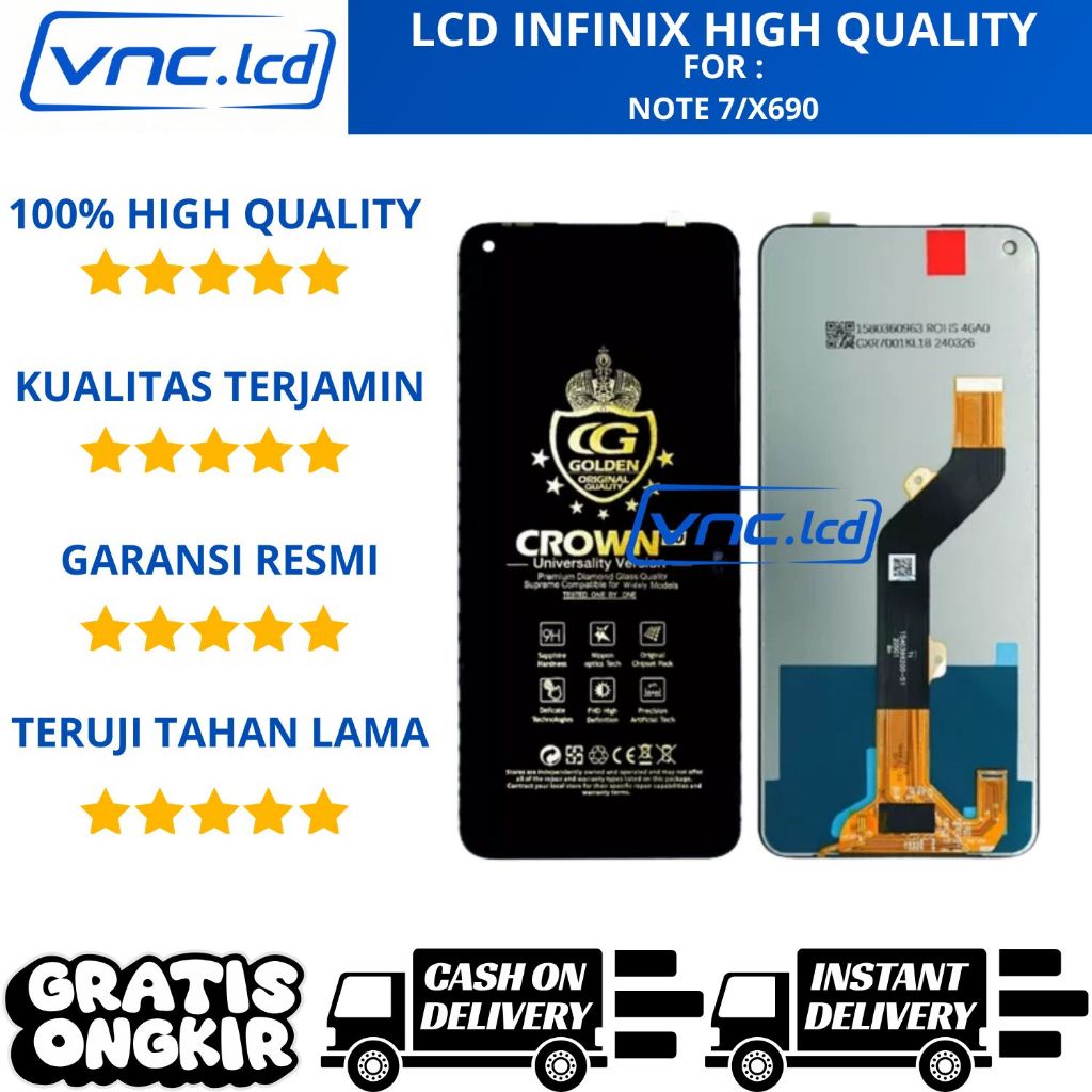 LCD INFINIX NOTE 7/X690 ORIGINAL