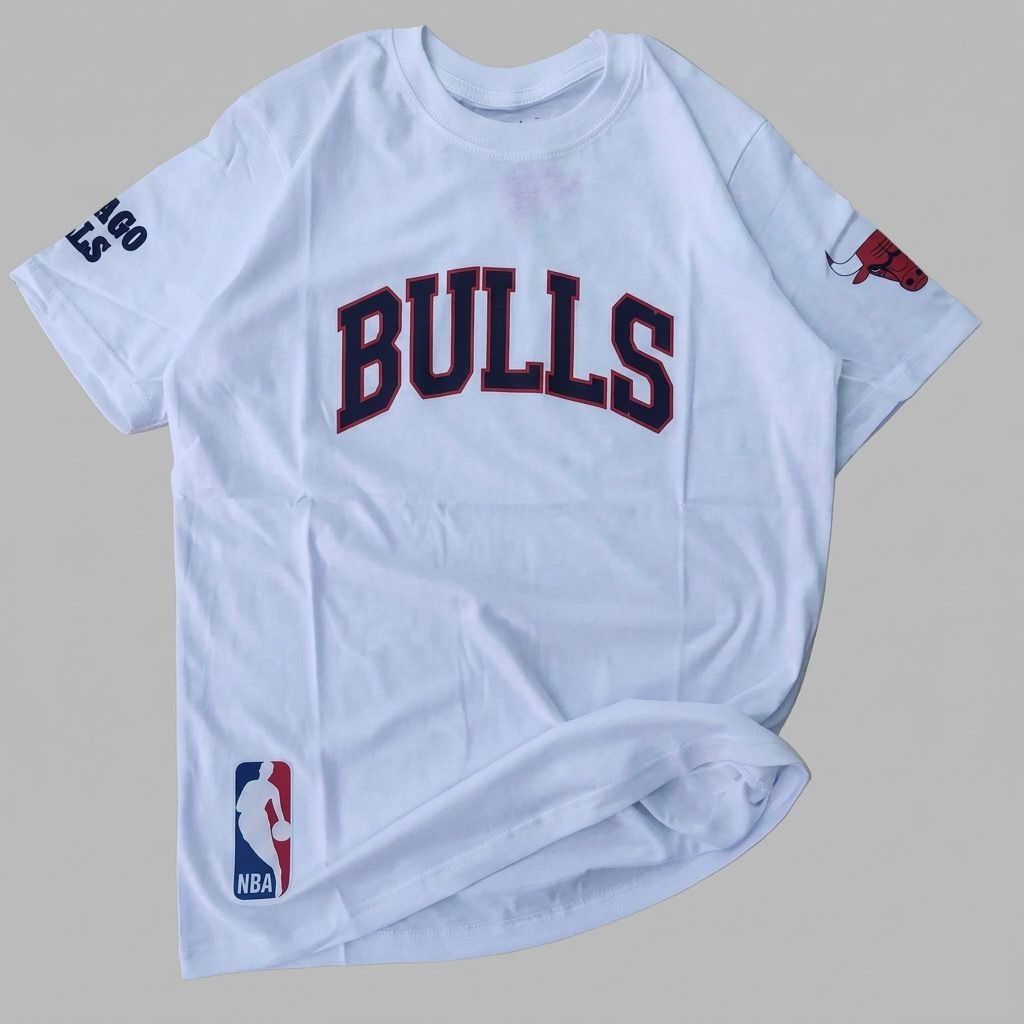 TERLARIS Kaos Chicago Bulls Pria Wanita Tshirt Unisex