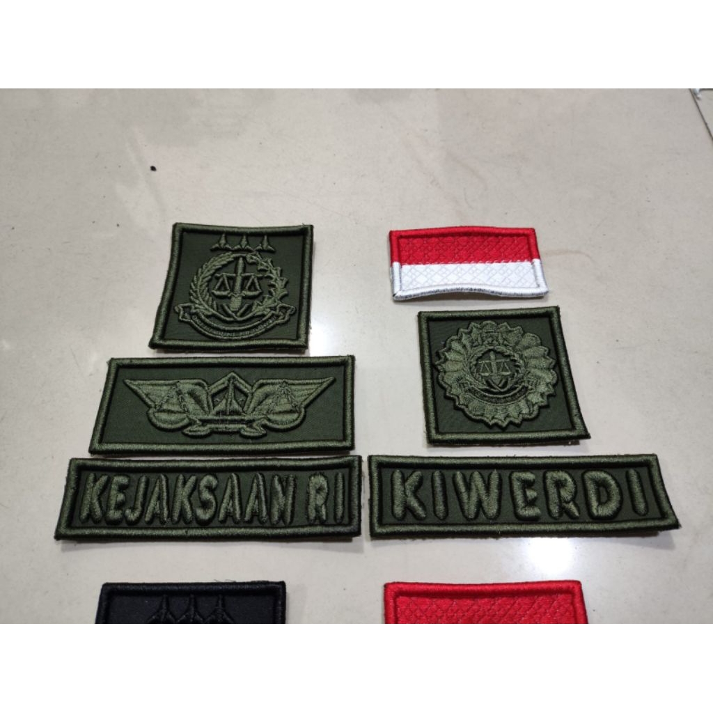 BORDIR TIMBUL PDL KEJAKSAAN 1 SET