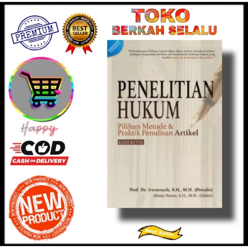 Buku Penelitian Hukum: Pilihan Metode & Praktik Penulisan Artikel (Edisi Revisi) yang ditulis oleh P