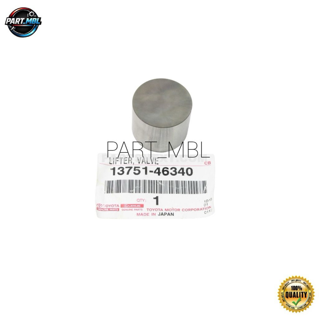 Botol Klep Lifter Valve Tappet Toyota Mangkok Klep 13751-46340 Toyota genuine parts